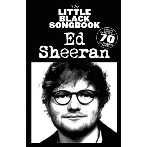 THE LITTLE BLACK SONGBOOK: ED SHEERAN - Music Box - The Musical Instrument Store