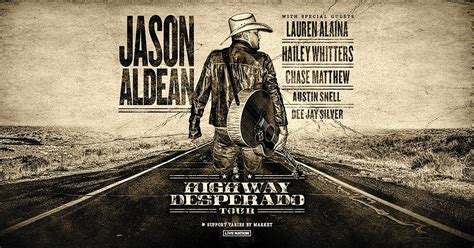 Jason Aldean: Highway Desperado Tour Setlist Revealed 2024