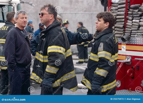 FDNY Firefighters on Duty, New York City, USA Editorial Photography ...