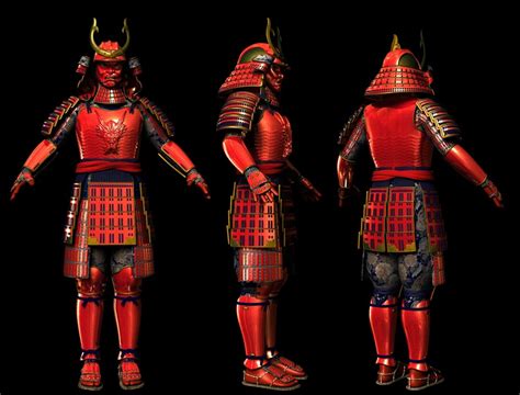 Gallery For > Samurai Armor Diagram