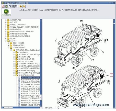 John Deere Agriculture Machines & Turf spare parts catalog