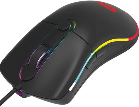 Alpha Gaming Bandit Wired Optical Gaming Mouse Black 7064BB - Best Buy