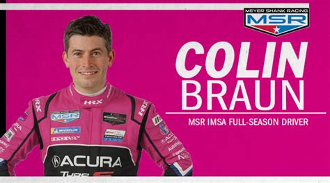 Colin Braun Joins Meyer Shank Racing for 2023 IMSA Program | Endurance Info