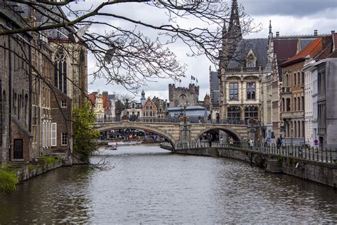 Ghent Canal Free Stock Photo - Public Domain Pictures