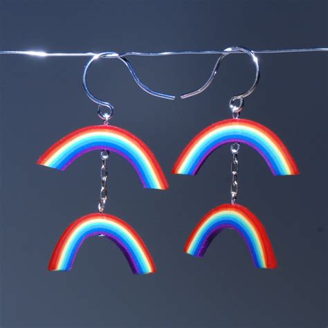 Double Rainbow Earrings | Stewart Jewelry Designs