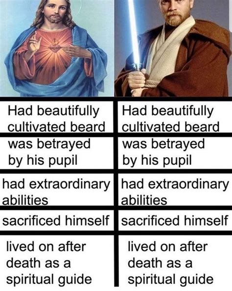 obi wan is jesus confirmed : r/meme