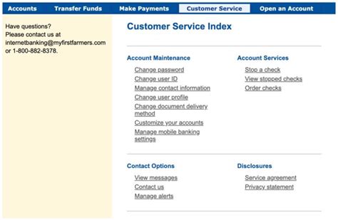 Online Banking - My First Farmers