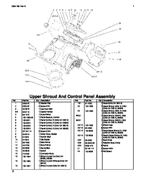 Toro CCR 2450 GTS 38515 Snow Blower Parts Catalog 2002 - English