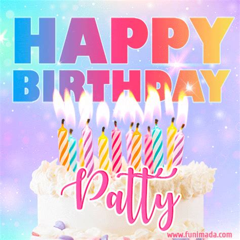 Happy Birthday Patty GIFs - Download on Funimada.com