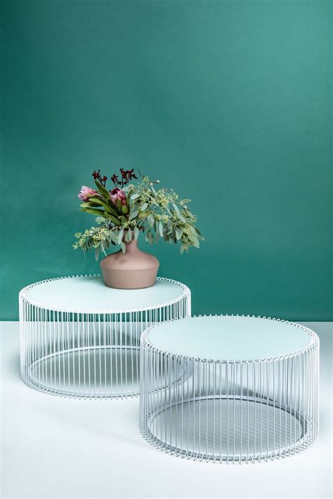 White Wire Coffee Table | Coffee table, Coffee table white, Modern home office