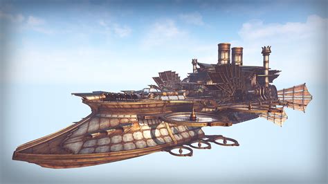 Steampunk airships #1 | Steampunk | Pinterest | Steampunk airship ...