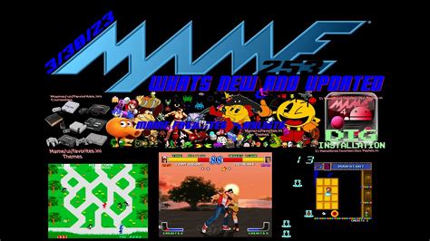 Mame 253 Whats New Updated & The Lists to Play Them - YouTube