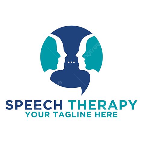 Speech Therapy Clipart Transparent Background, Speech Therapy, Logo ...