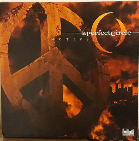 A Perfect Circle – Emotive (2005, Orange Translucent, RM Cut, Vinyl ...