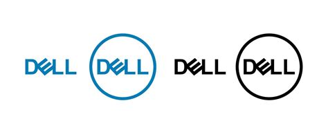 Dell logo vector, Dell icon free vector 20336457 Vector Art at Vecteezy