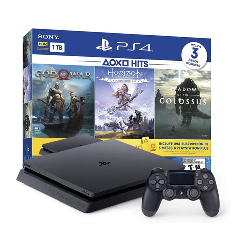 *NEW* Sony PlayStation 4 Slim 1TB Hits 4 Bundle with 3 Games, and more! - Comprar Magazine