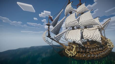 Minecraft Pirate Ship Schematic