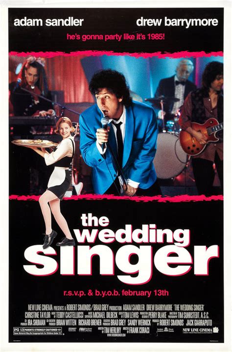 The Wedding Singer Movie Poster (#1 of 2) - IMP Awards