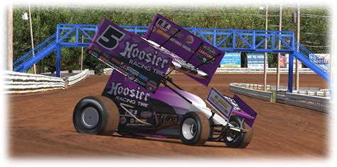 Hoosier Tires Fictional Sprint by Carl Heighes - Trading Paints