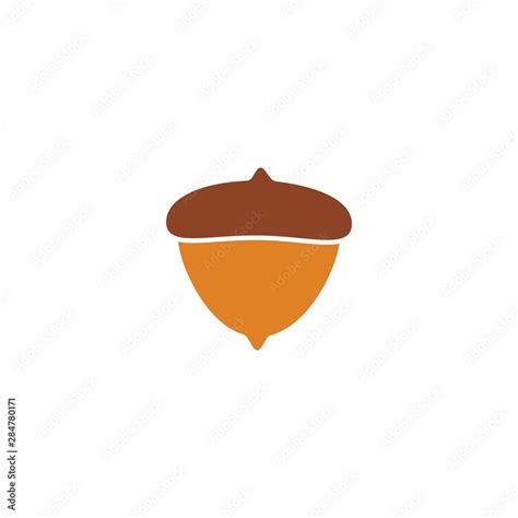 Acorn logo Stock Vector | Adobe Stock