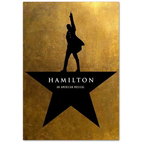 B369 Hamilton Musical American Singer Cover Top A4 Art Silk Poster ...