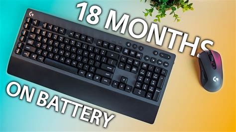 Logitech G603 & G613 Wireless Keyboard & Mouse - 18 MONTHS of Battery ...