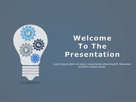 Welcome Slide 01 PowerPoint Template