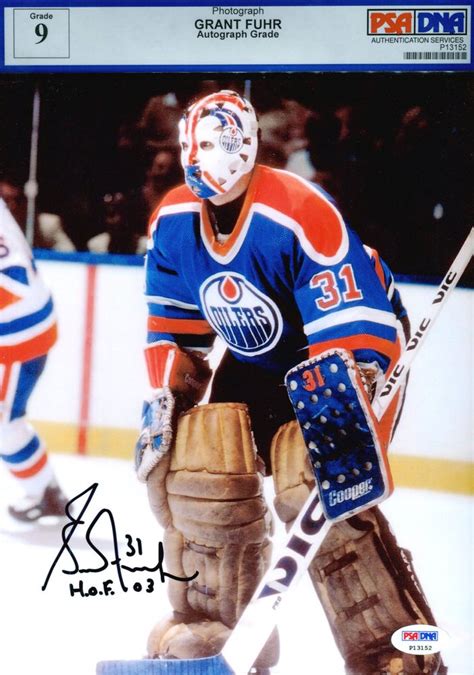 Grant Fuhr | PSA AutographFacts℠