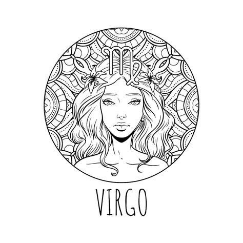 Virgo Coloring Pages - Idih Speed