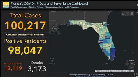 Florida Passes 100,000 COVID-19 Cases | WBUR News