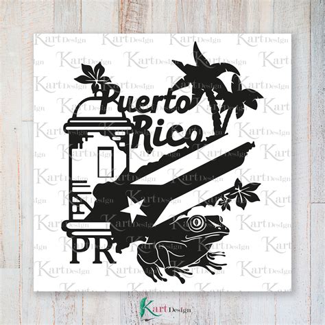 Puerto Rico Svg Puerto Rico Flag Svg Boricua Svg Puerto - Etsy Canada