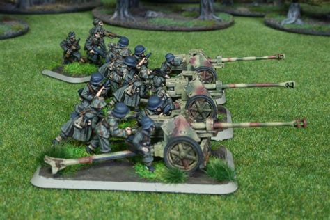 German Heer Pak40 platoon for Flames of War. | Bolt action miniatures ...