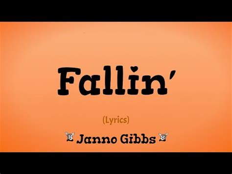 Fallin (Lyrics) ~ Janno Gibbs - YouTube