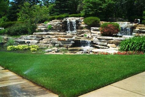 20 Spectacular Backyard Ideas, Waterfalls that Top Off Backyard Landscaping