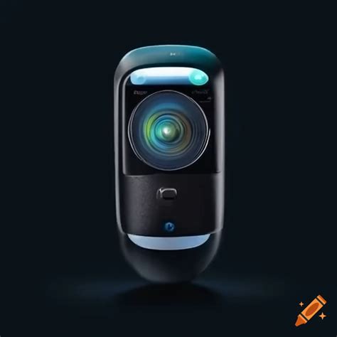 Sign language translator device with camera, speaker, and lcd display on Craiyon