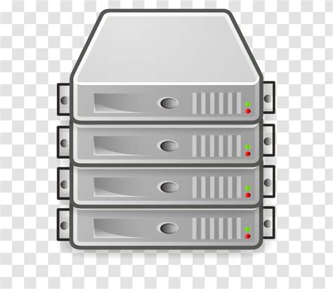 Computer Servers 19-inch Rack - Ico - Server Multiple Icons Transparent PNG