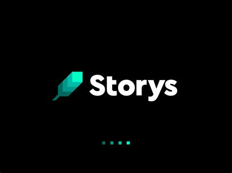 Simple Logo Design - Feather / Stories / Layers / Pixels by Dalius Stuoka | logo designer on ...