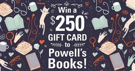 $250 Powell's Books Gift Card Giveaway - Julie's Freebies