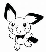 Pichu Coloring Pages At GetColoringscom  Free Printable Colorings sketch template