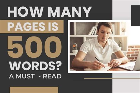 How Many Pages Is 500 Words? A Must-Read - Adazing