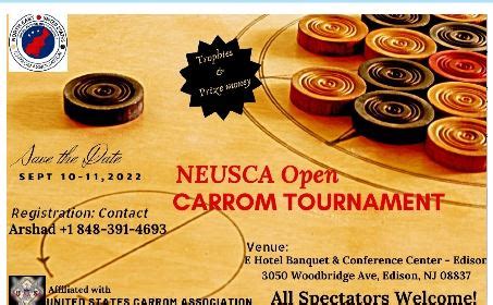 Northeast United States Carrom Association’s Summer 2022 Carrom Tournament is here! | News India ...