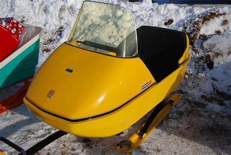 Closup of Ski Doo Ski-boose -- Vintage Snowmobiles at Tip-… | Flickr