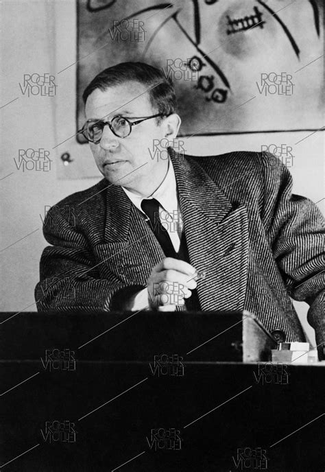 Jean-Paul Sartre (1905-1980), French writer and