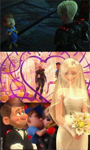 Fix-It Felix Jr & Sgt Calhoun | Fix it felix jr, Wreck it ralph, Disney couples