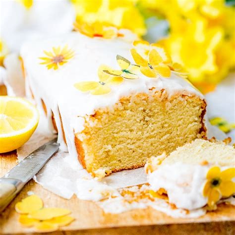 Vegan Lemon Drizzle Cake - Nicky's Kitchen Sanctuary