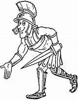 Ancient Rome Soldier coloring Page  Download Print Or Color Online sketch template