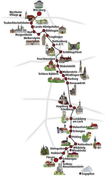 romstr1 | Romantic road germany, Germany travel guide, Romantic road