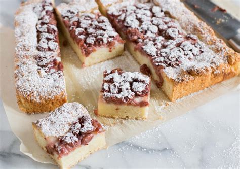 Easy Cherry Kuchen - Pilar's Chilean Food & Garden