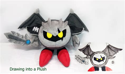 Custom Plush Just Like Dark Meta Knight Kirby Star Allies - Etsy UK
