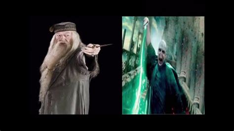 Albus Dumbledore Vs Lord Voldemort - YouTube